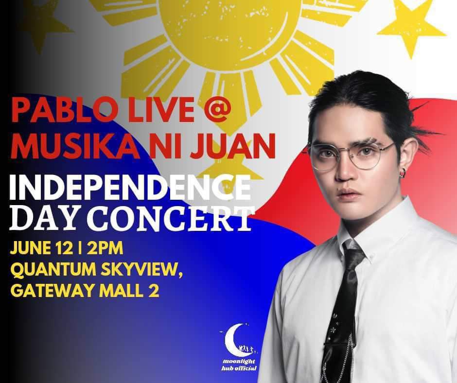 MoonlightHubEra's tweet image. Tara na mag EDSA! 🇵🇭
Celebrate Independence Day on June 12,2024 with @imszmc at the Gateway 2 Skyview. See you there A’tin and Hatdogs!🩵

#PABLO #EDSA
#SB19