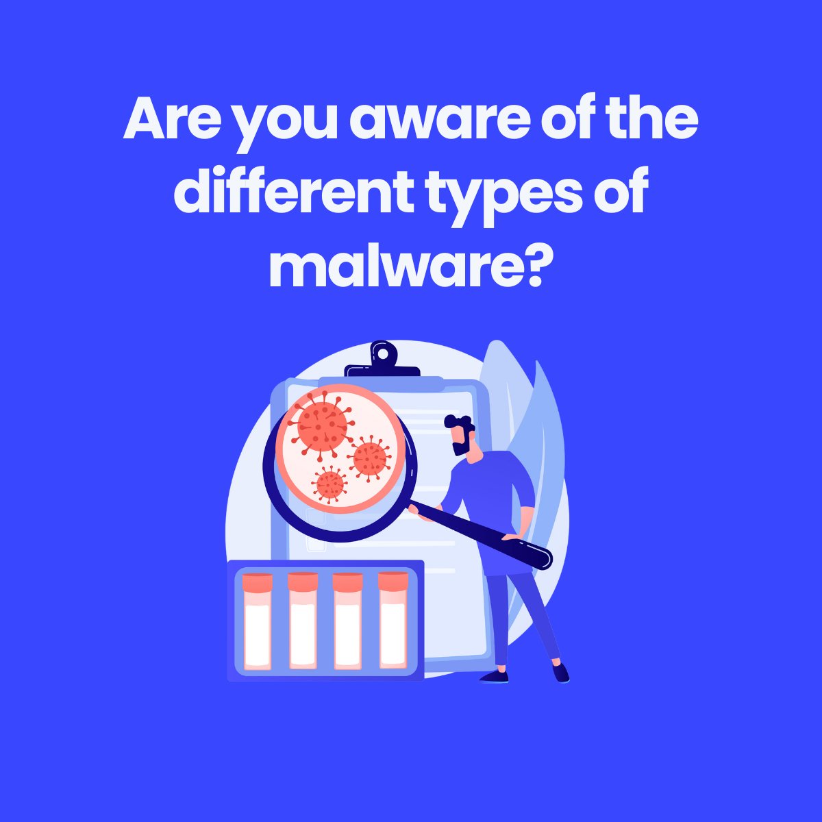 Awareness is key when it comes to malware.

Being aware of common malware makes you more likely to spot and recognise threats, effectively bringing down your risk profile.

Learn more about the common types of malware in our latest article: eu1.hubs.ly/H09rMsR0

#cyber