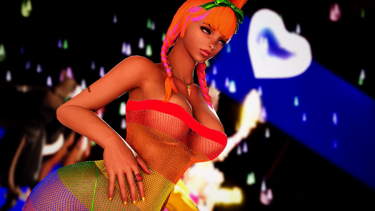 PartyBun_XIV's tweet photo. Happy Pride month! #ffxivgpose #viera https://t.co/XZzKBrr3MP