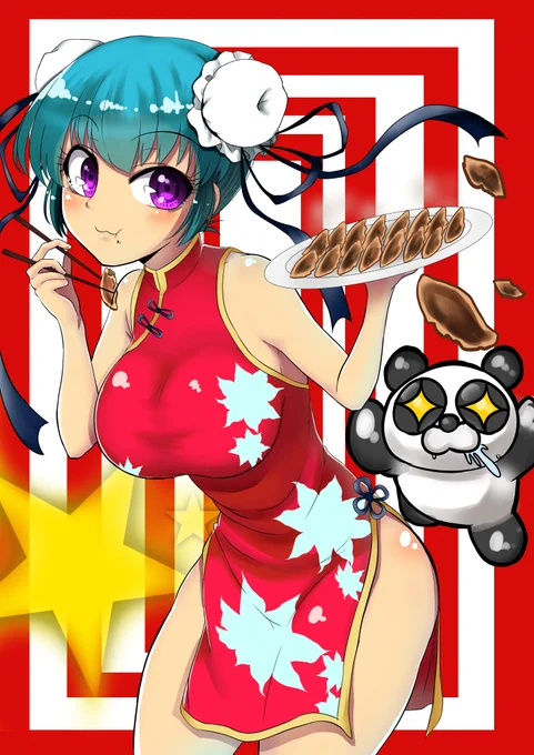 3,4年前に描いたオリキャラ。これ以来オリキャラ描いてない。 