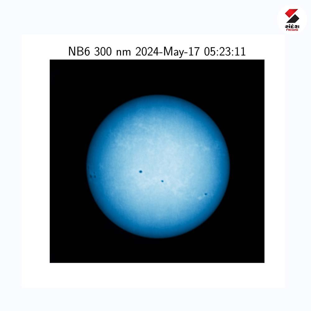 sandeshnews's tweet photo. ISRO એ આદિત્ય L1 સ્પેસક્રાફ્ટ દ્વારા સૂર્યની અદ્ભૂત તસવીરો પ્રકાશિત કરી.
#isro #adityal1 #sun #sunphoto #suryaphoto #spacenews #SandeshNews https://t.co/EWNus53L9A