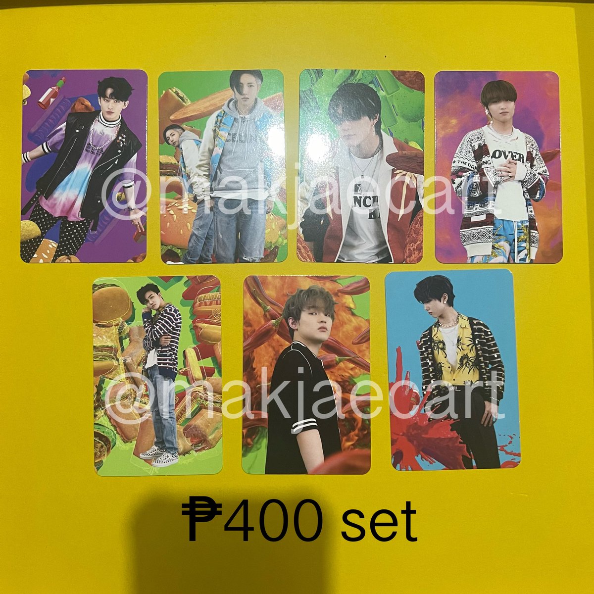 makjaecart's tweet photo. wts lfb ph only

nct dream ar clipcard set

• on-hand
• mop: gcash / bdo / maya
• mod: j&amp;t / ggx / sdd (loc: Manila)

🏷️ hot sauce photocard mark renjun jeno haechan jaemin chenle jisung https://t.co/3RANHcBypU