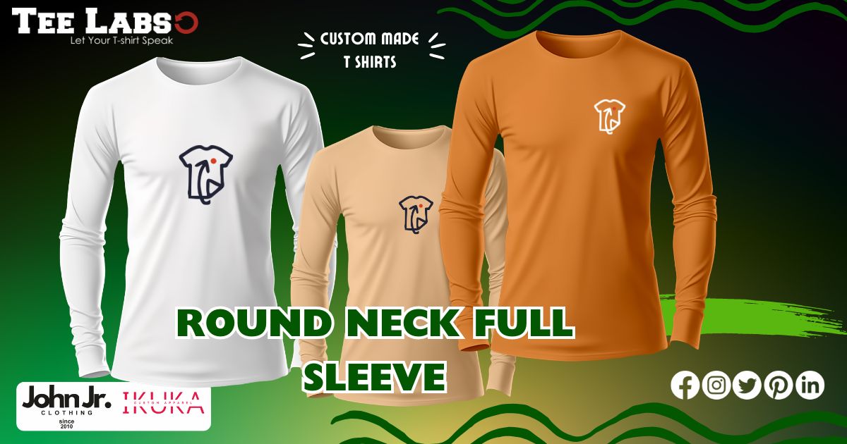 teelabs's tweet image. Our round neck full sleeves are here to elevate your look with comfort and style. Perfect for any occasion. Contact us to get yours now.
bit.ly/3OpEdkl
#teelabs #roundneck #fullsleeves #tshirts #customtshirts #fashion #embroidery