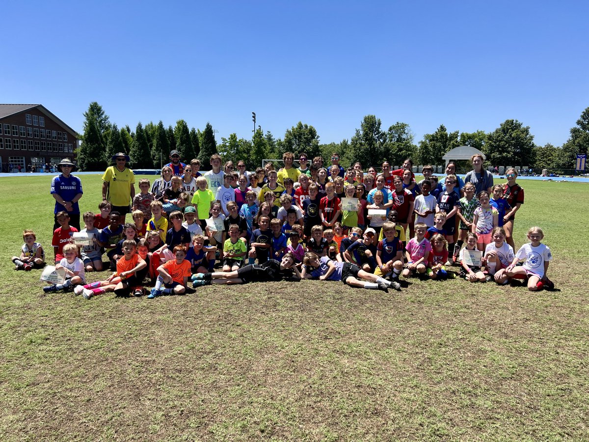 BGASoccer's tweet image. That’s a wrap!  It was a great week on the pitch for our ⁦@BGASoccer⁩ Jr and Rec Academy Soccer Camps. Great weather. Great staff. And Great Campers. #GoBGA