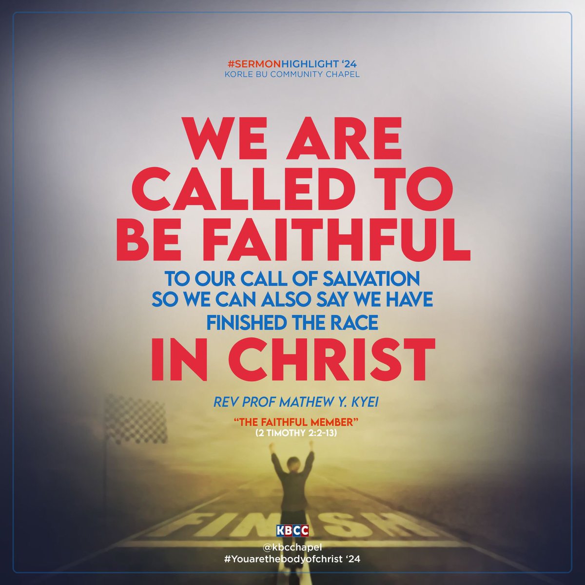 KBCChapel's tweet image. #StrengthenedInTheInnerBeing
#SermonHighlight 
#KBCC