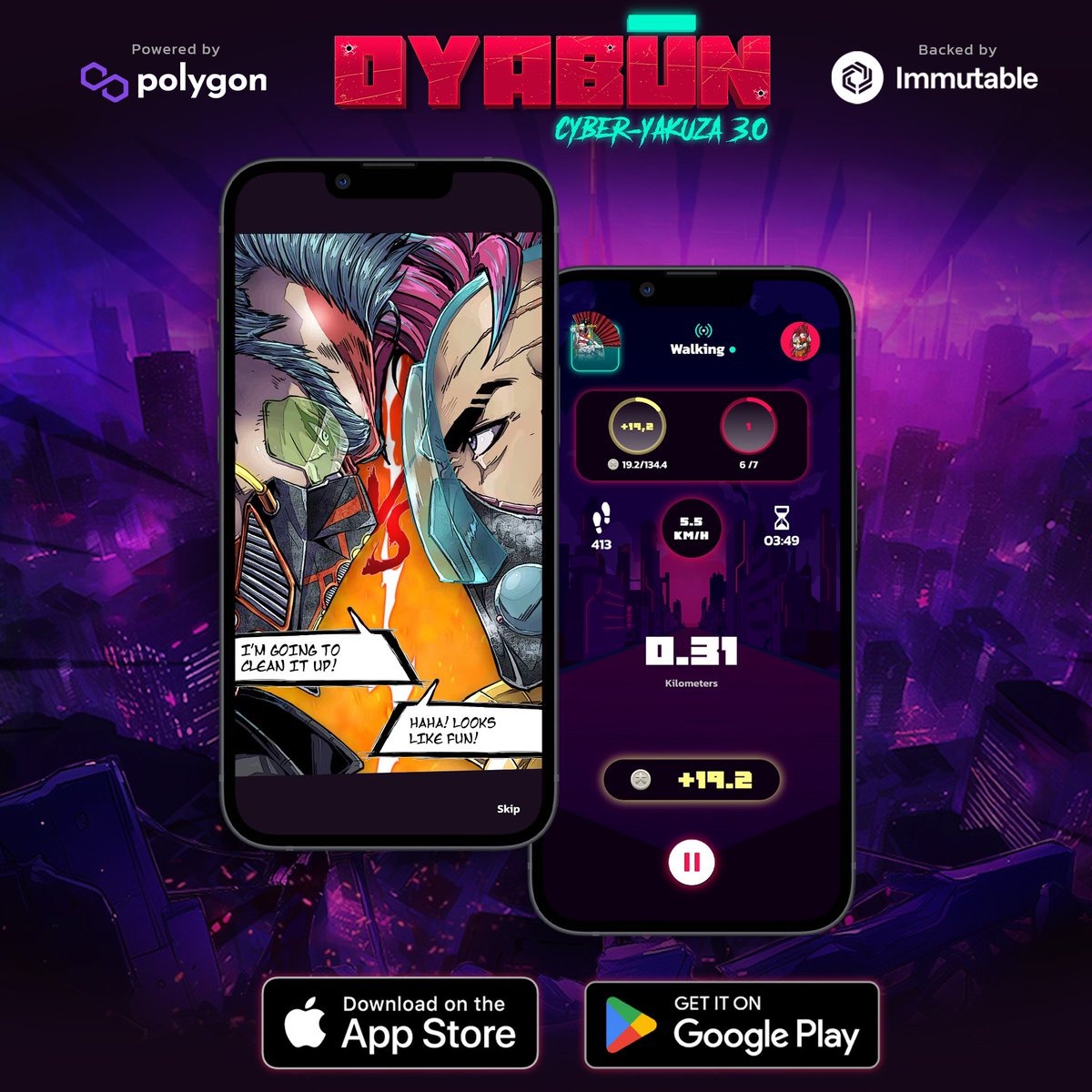 @StarPlatinumSOL You should follow <a href="/OyabunGame/">OYABUN | Private Beta Phase I</a>, a mobile gamefi M2E P2E game that will soon make waves 👀
A F2P mode is available to learn the mechanics and start GRINDING the $BUN airdrop through its in-game airdrop quests 🔥
