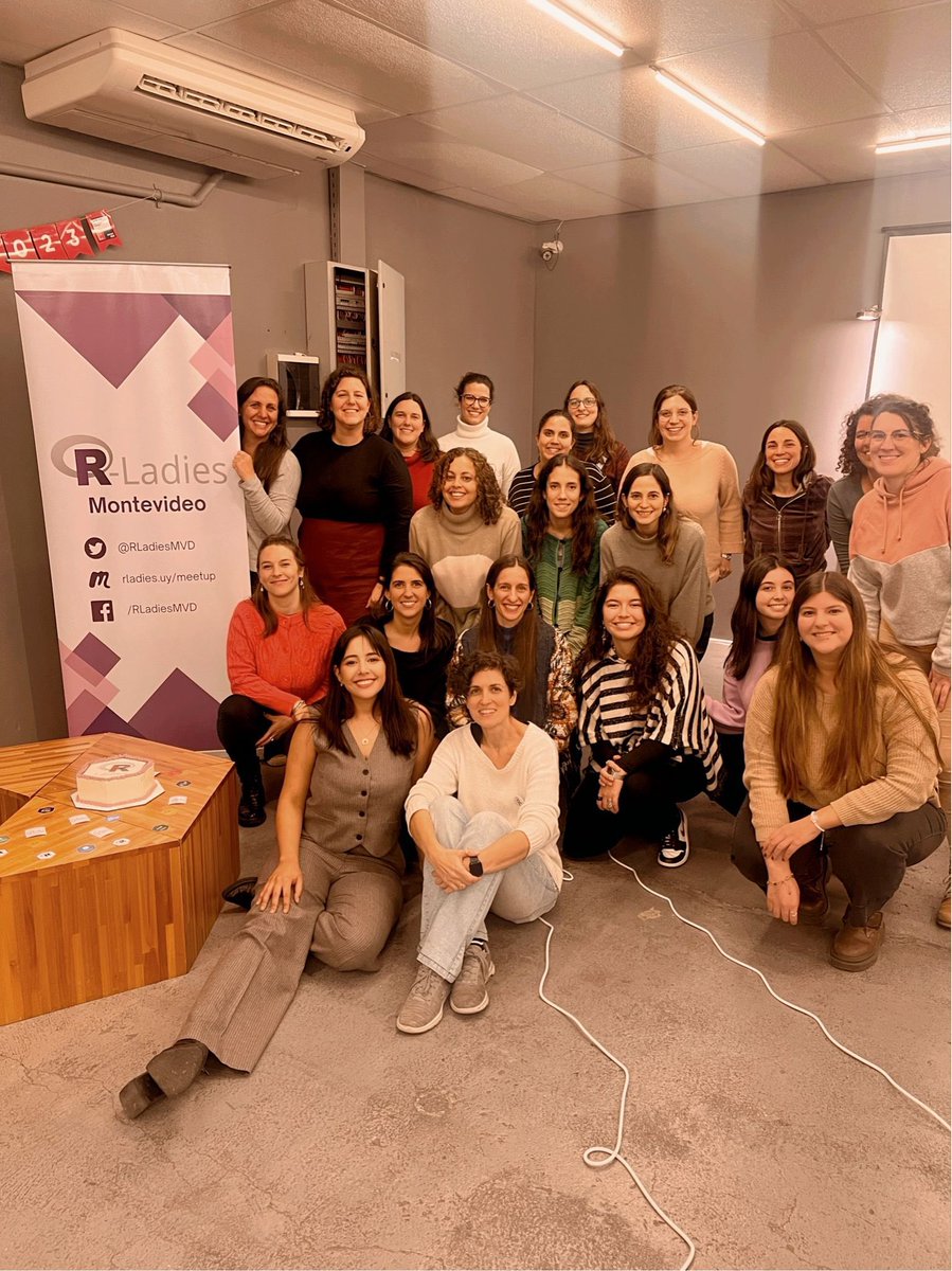 R-Ladies Montevideo tweet media