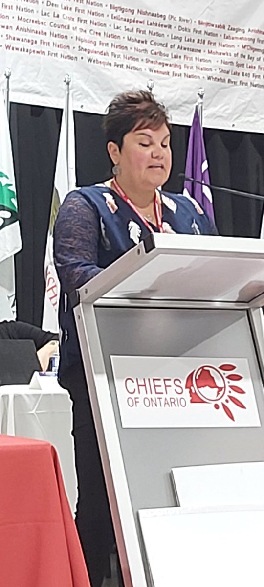 AIAI (@aiai_comms) on Twitter photo Sherry Hill "together we can do this!" Speaking at the #cooaca2024 for the <a href="/ChiefsofOntario/">Chiefs of Ontario</a> Sherry Hill "together we can do this!" Speaking at the #cooaca2024 for the <a href="/ChiefsofOntario/">Chiefs of Ontario</a>