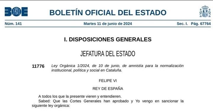 marcosramirez_1's tweet image. #España es automáticamente un #EstadoFallido a partir de este 11 de junio de 2024 . 

Todo es #ILEGITIMO 
Acaba de evidenciarse los 45 años de FARSA con una Falsa #Constitución. 

Lo que no se puede uniformar ni con pegamento, no se cruza así sin más.  VAYA TOMADURA DE PELO.