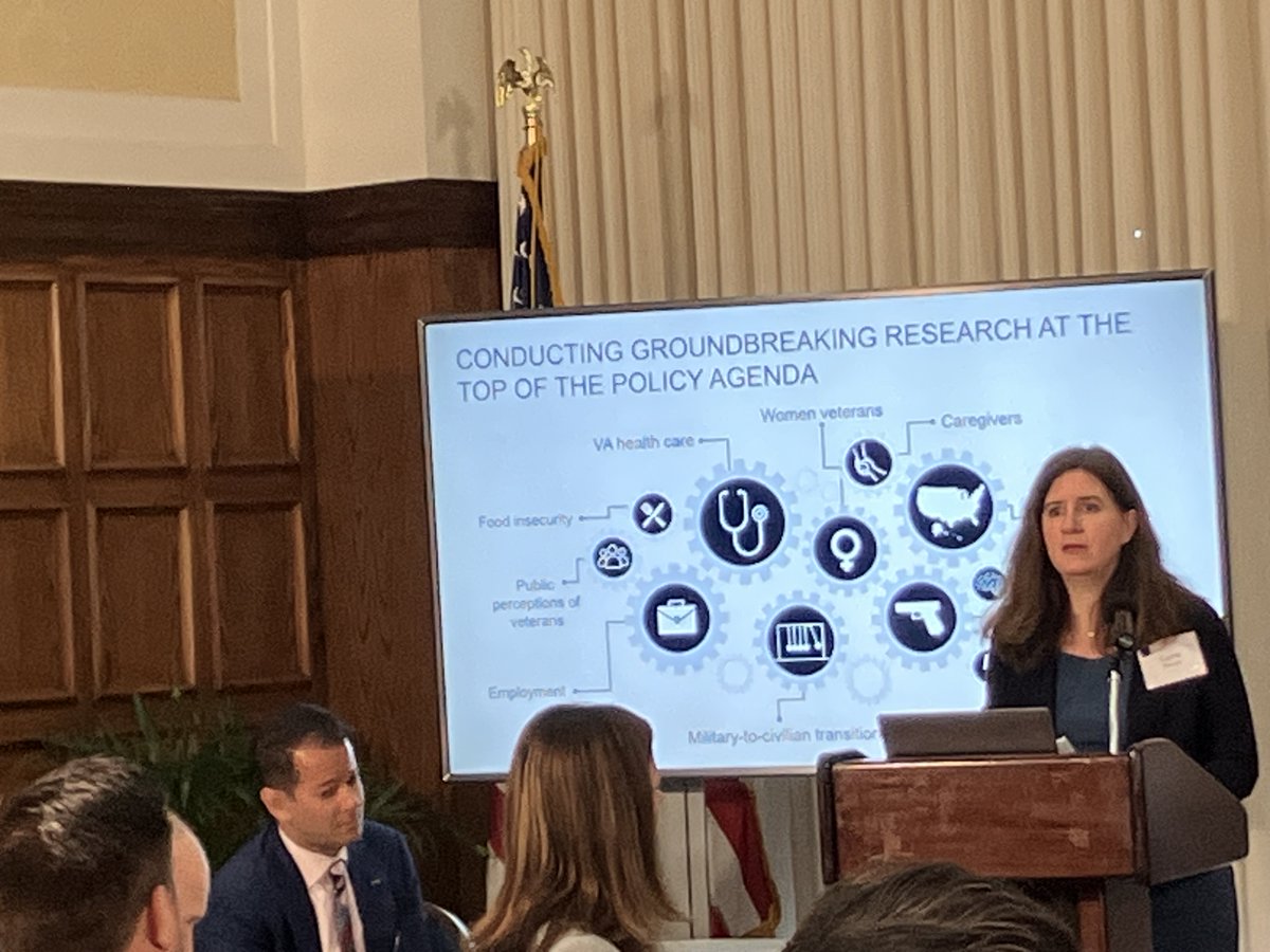 HeinzEndow's tweet photo. .@RANDCorporation is releasing a major study in Washington, DC this morning on federal programs for veterans, funded by the Endowments. Stay tuned for the findings. #VeteransWork @IVMFSyracuseU https://t.co/hPQ1VtWj67