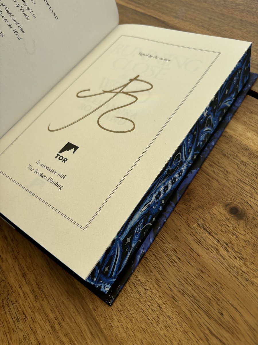 binding_broken's tweet photo. Our special edition copies of Running Close to the Wind by @_alexrowland are in and look incredible 😍

Link to copies 👇 https://t.co/0s5iTdyReI