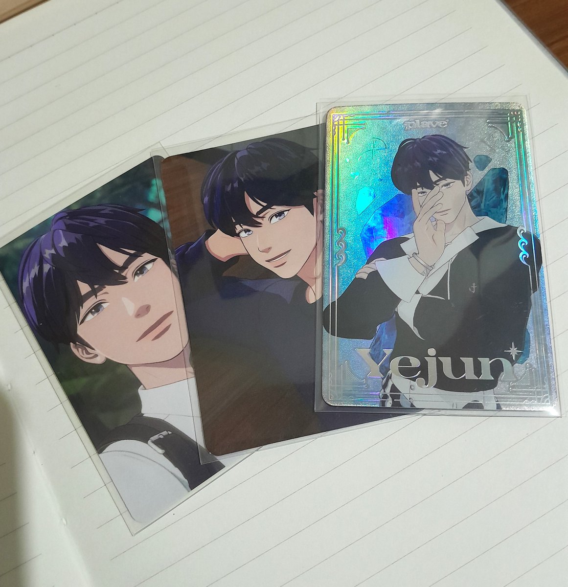 _dnllrs's tweet photo. happy mail from @peulcart ๐๐all yejun pcs came home safely!! he's so prettyyy TT ^ TT thank you so much for the smooth and fast transaction!! โจ'til next budol~ #p_feedbacks https://t.co/lAZEJRQ3PK