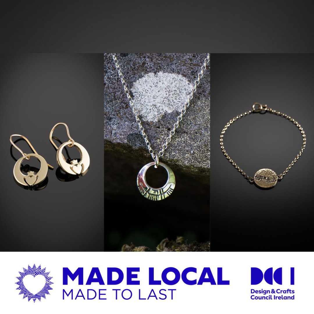 CladdaghDesign's tweet image. Delighted to be part of the Design &amp;amp; Crafts Council of Ireland  #madelocal campaign again this year ✨️ This brilliant initiative showcases quality Irish-made products from all over Ireland ☘️

#madetolast #DCCI #DiscoverMadeLocal @DCCIreland