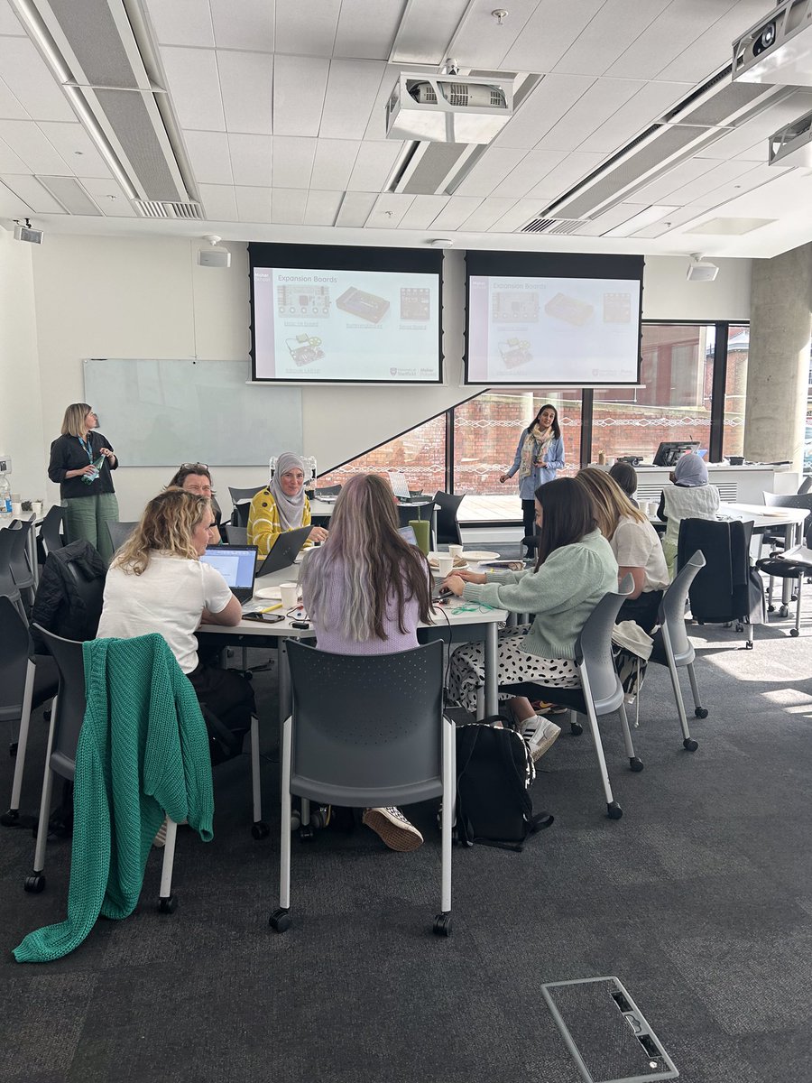 Maker{Futures} (@maker_futures) on Twitter photo Our last Maker{School} Collective of the academic year 👏 Building our <a href="/microbit_edu/">Micro:bit Educational Foundation</a> skills 👩💻 Thank You to all our Maker{School} staff that made the effort to attend this year. Any thoughts on next years collectives, please get in touch 💡 <a href="/EducationSheff/">Education@Sheffield</a> Our last Maker{School} Collective of the academic year 👏 Building our <a href="/microbit_edu/">Micro:bit Educational Foundation</a> skills 👩💻 Thank You to all our Maker{School} staff that made the effort to attend this year. Any thoughts on next years collectives, please get in touch 💡 <a href="/EducationSheff/">Education@Sheffield</a>