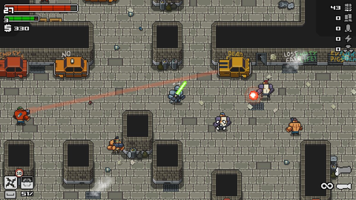 The Suburbs...

Home to the worst of the worst of Mega City, this neighbourhood is filled with deadly punks, don't let your guard down...

Buy Now 👉 ravenage.ink/3jmY4nQ

#indiegame | #retrogaming | #indiedev | #Steam