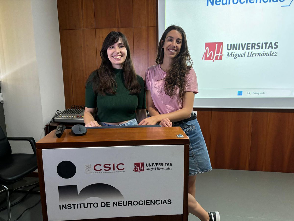 Instituto de Neurociencias UMH-CSIC (@neuroalc) on Twitter photo Hoy el #IN_ResearchProgram ‘Modulación sináptica de los circuitos neuronales y la conducta’ ha ofrecido un nuevo seminario científico con las presentaciones de las investigadoras Alicia Alonso <a href="/aliciaaandres/">Alicia Alonso-Andres</a> (Lab. <a href="/RamonReig2/">Ramon Reig</a> ) y Beatriz Fernández-Arroyo (Lab. <a href="/JuanLerma1/">Juan Lerma</a>) 👏 Hoy el #IN_ResearchProgram ‘Modulación sináptica de los circuitos neuronales y la conducta’ ha ofrecido un nuevo seminario científico con las presentaciones de las investigadoras Alicia Alonso <a href="/aliciaaandres/">Alicia Alonso-Andres</a> (Lab. <a href="/RamonReig2/">Ramon Reig</a> ) y Beatriz Fernández-Arroyo (Lab. <a href="/JuanLerma1/">Juan Lerma</a>) 👏