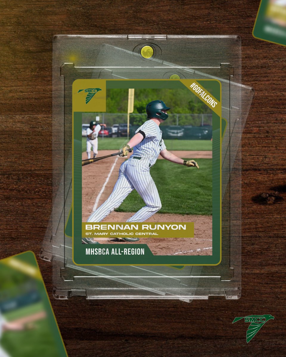 smccBaseball24's tweet image. Congratulations to Brennan Runyon and Cameron Cole for earning All-Region MHSBCA! #GoFalcons