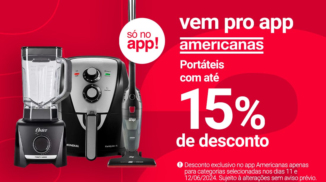 americanas's tweet photo. 📢 #vemproapp aproveitar ofertas com até 60% de desconto 👉 https://t.co/PXj8YK3Lxg https://t.co/onxcBAM4oF