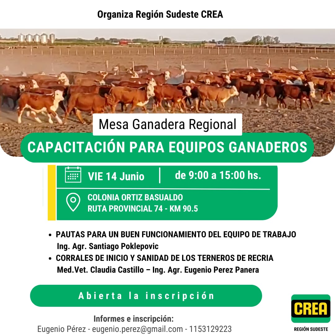 gabrown65's tweet photo. Jornada de Capacitación para equipos ganaderos 
Inscripción en el link
https://t.co/NKBiaBORMz https://t.co/50uoGe7SKc