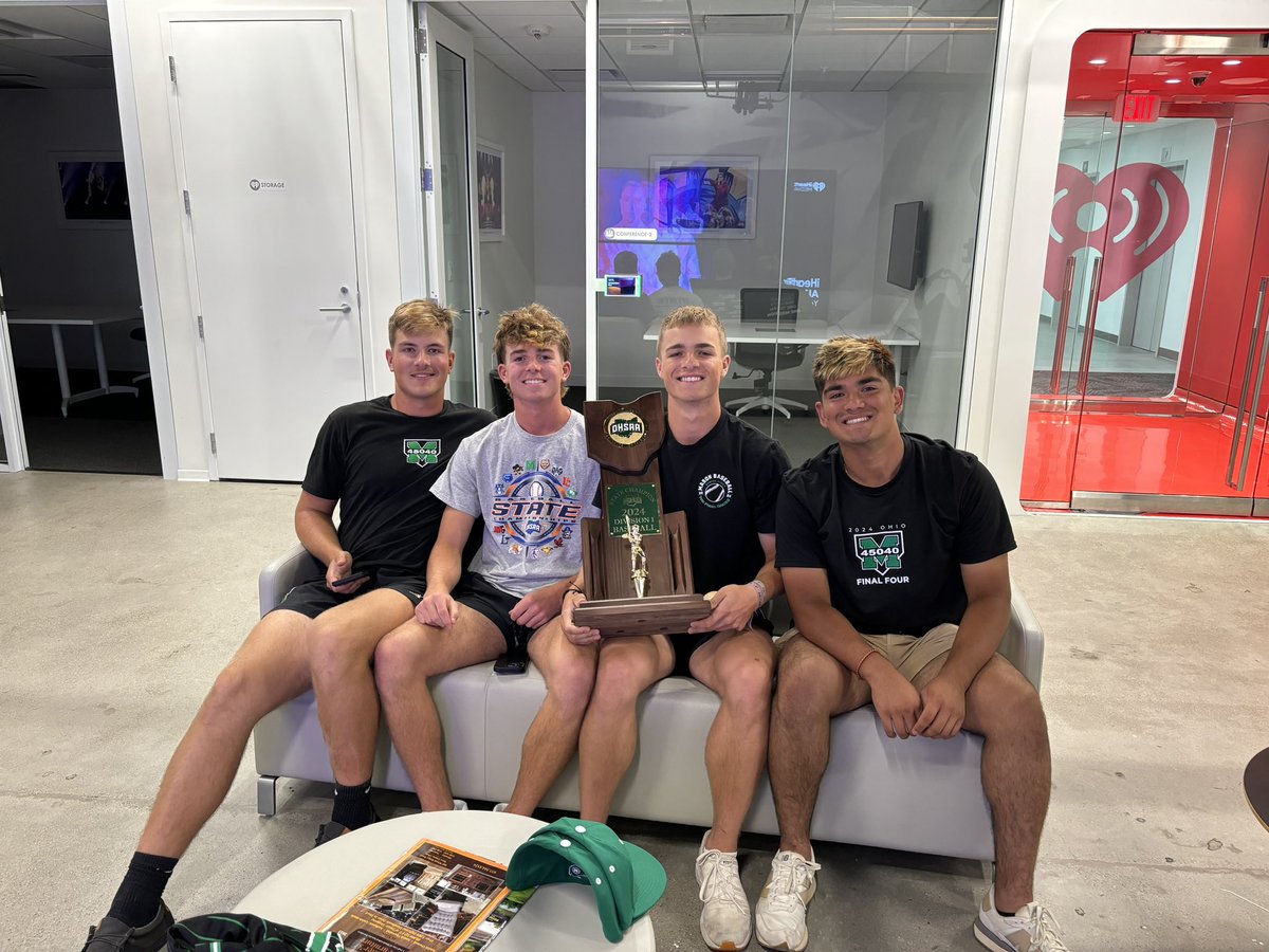 Curt Bly (@coachcbly) on Twitter photo We had a blast with The Great American <a href="/Willie700WLW/">Bill Cunningham</a> talking about the State Title. Pretty awesome to also meet <a href="/brennaman_marty/">Marty Brennaman</a> while in studio! #45040 We had a blast with The Great American <a href="/Willie700WLW/">Bill Cunningham</a> talking about the State Title. Pretty awesome to also meet <a href="/brennaman_marty/">Marty Brennaman</a> while in studio! #45040