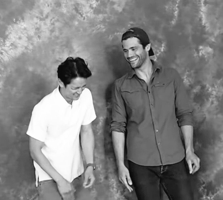 Shumdariopower's tweet image. How the hell , how pass so far two year of that moments !!?! On that year them did it just one con together and that were full so good moments ❤️❤️🥹
#thos4 
@MatthewDaddario @HarryShumJr