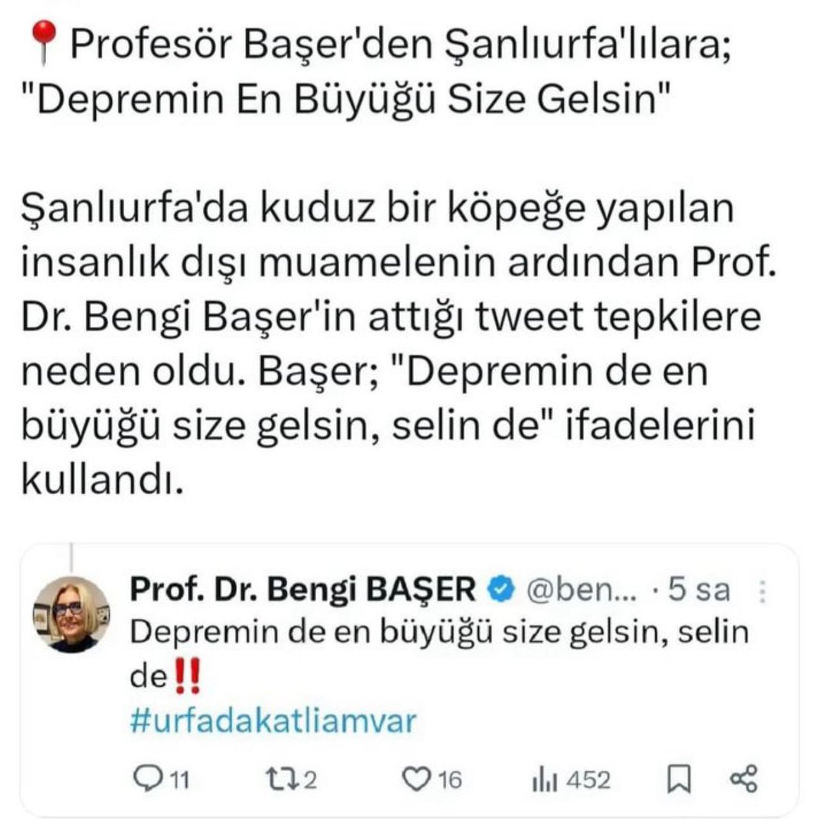 turkkahvesi33's tweet photo. Akademik olarak bu seviyeye gelmiş birinin, insanlık olarak bu seviyede kalması, gerçekten inanılır gibi değil. Sadece kınamıyorum, Allah niyetine göre versin diyorum @bengibaser https://t.co/YV7ySTu0V3