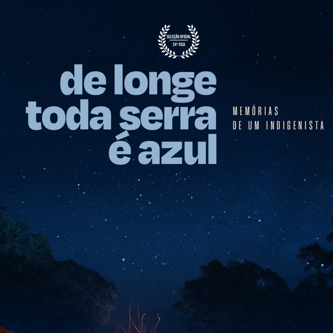 De 13 de junho às 19h30, o filme “De Longe Toda Serra é Azul”, dirigido e roteirizado por Neto Borges é exibido na cidade de Goiás, na 25ª Edição do Festival Internacional de Cinema e Vídeo Ambiental na Mostra Competitiva Internacional Washington Novaes.
