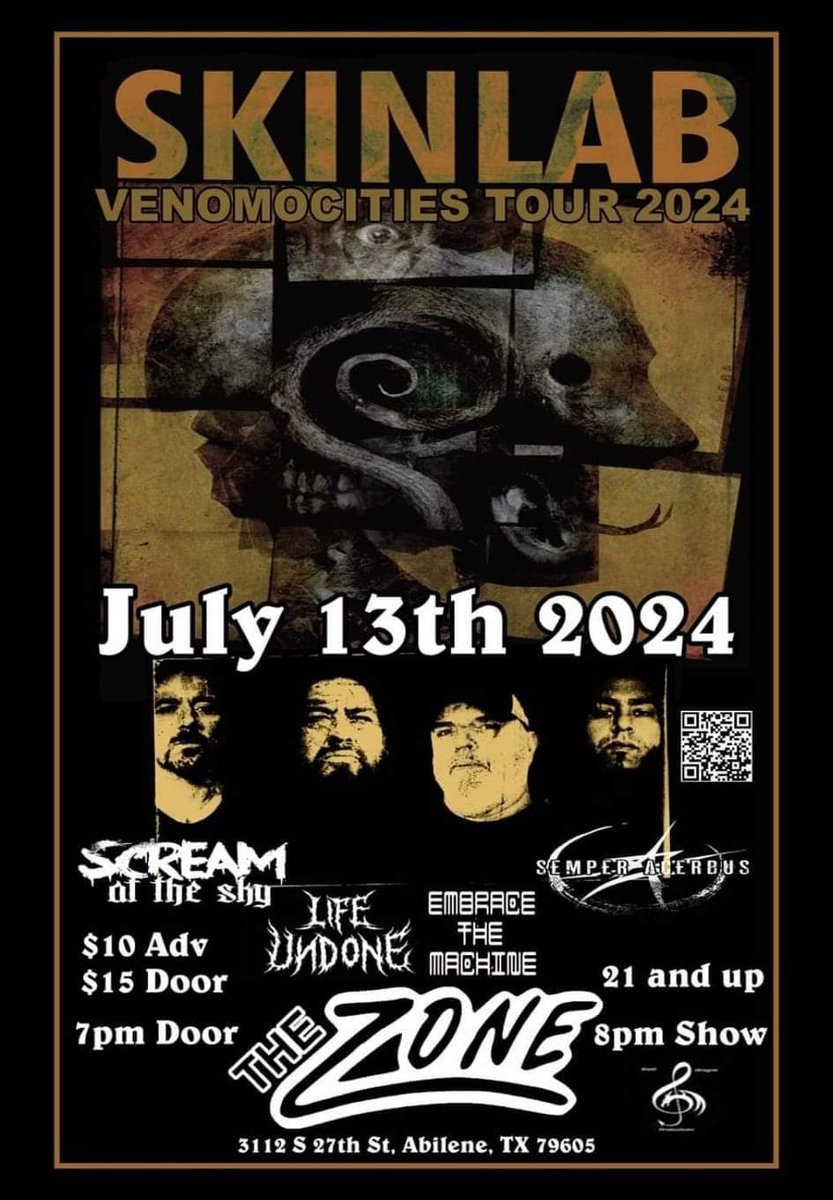 Abilene TX!! The Zone Bar July 13th!