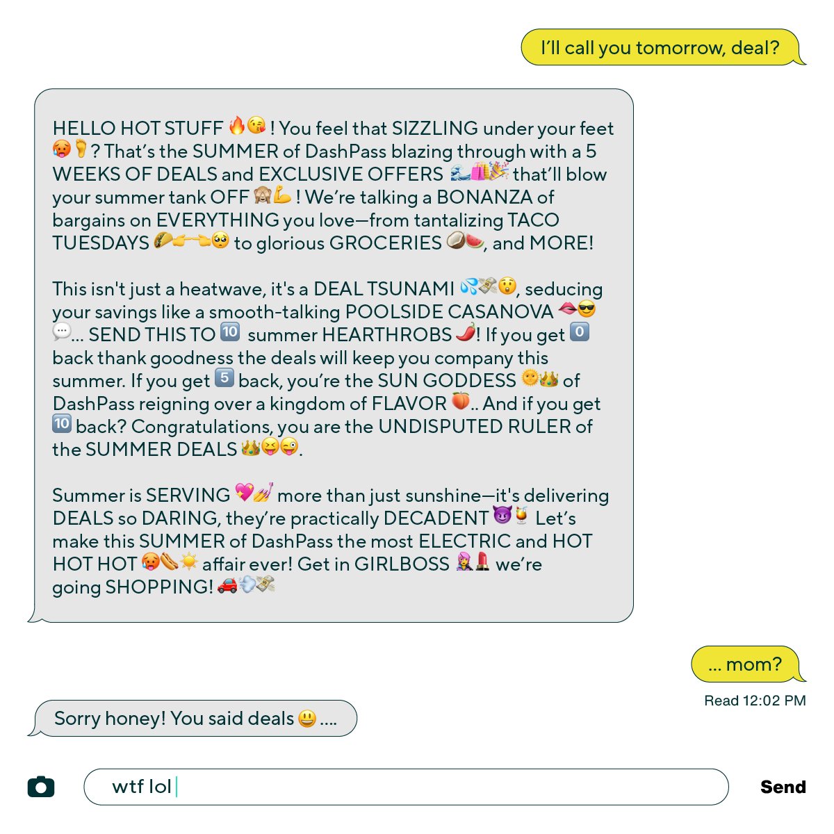 DoorDash tweet media