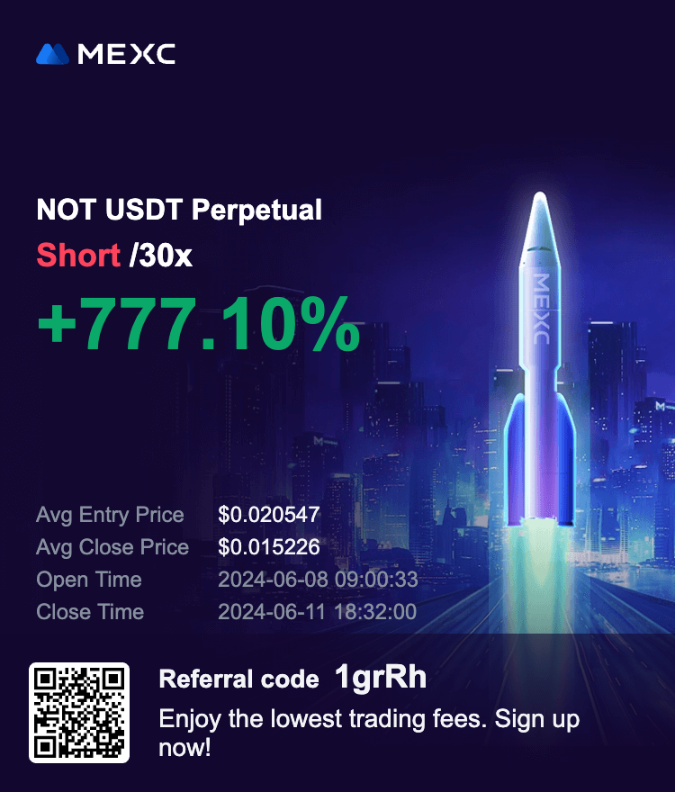 StamatoK's tweet photo. @Tryrexcrypto I was a bit more patient with $NOT short 😉 https://t.co/vyMiPLG5vt