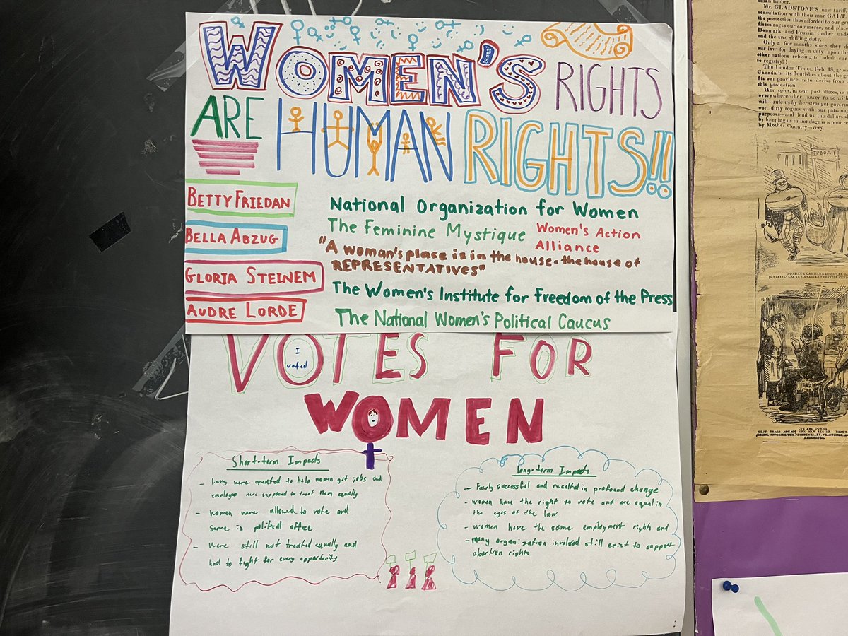 hayhistory's tweet image. Exploring social movements in U.S. History class! Incorporating different forms of popular protest in the group presentations, including sit-ins, rallies, marches, and demonstrations #teachinghistory #activelearning #lpcicwsss #historytoremember