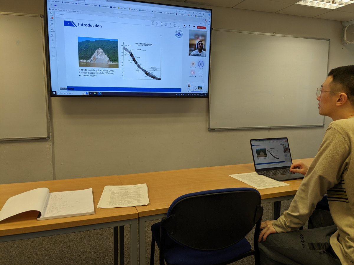 Valentin Heller (@valentinheller) on Twitter photo 71st Group Lunch Talk at <a href="/UoNresearch/">Nottingham Research</a>. Dr <a href="/JIZHIXIAN1/">JIZHIXIAN</a> presents impressive Smoothed Particle Hydrodynamics (#sph) results about #landslide–#tsunamis generated by different mass movement types. With <a href="/Saeid_Okhravi/">Saeid Okhravi</a>, <a href="/GioeleRuffini/">Gioele Ruffini</a> et al. 71st Group Lunch Talk at <a href="/UoNresearch/">Nottingham Research</a>. Dr <a href="/JIZHIXIAN1/">JIZHIXIAN</a> presents impressive Smoothed Particle Hydrodynamics (#sph) results about #landslide–#tsunamis generated by different mass movement types. With <a href="/Saeid_Okhravi/">Saeid Okhravi</a>, <a href="/GioeleRuffini/">Gioele Ruffini</a> et al.
