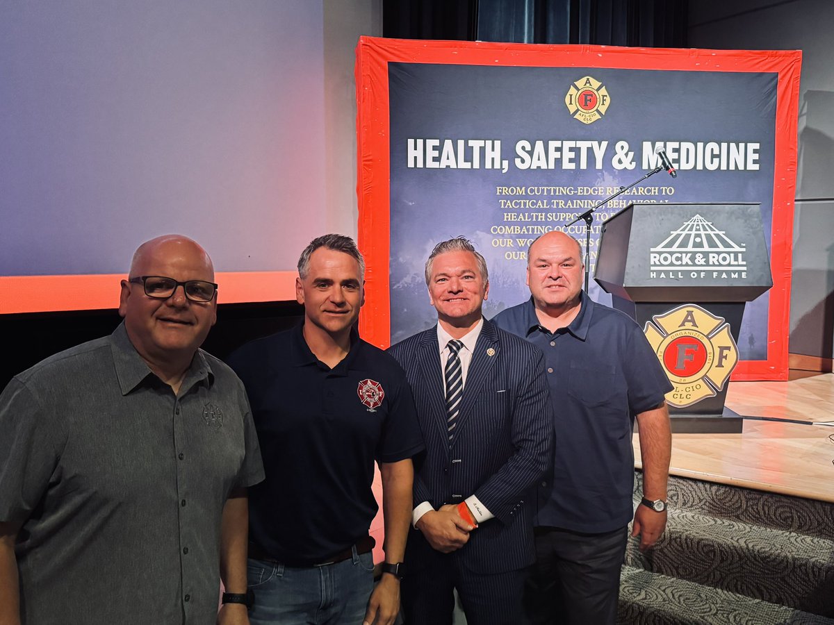 Leading by example. <a href="/Ohio_pro_ffs/">Ohio Fire Fighters</a>,<a href="/MPFFU/">MPFFU</a>,&amp; <a href="/PFFUI/">Professional Fire Fighters Union of Indiana</a> are well represented w/ these state presidents who,as well as many of their members, are @ the #IAFF's tactical training event.The IAFF continues to be the premier fire organization whose priority is members' safety,pay,&amp; benefits