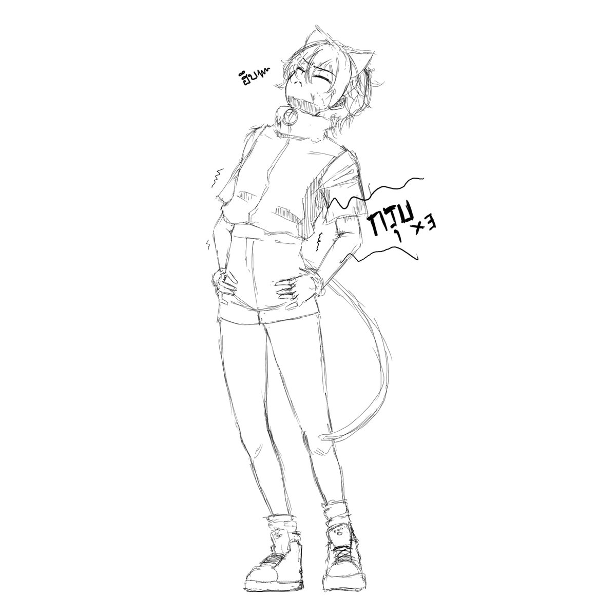AsamiMomone's tweet photo. วันๆโดยเฉลี่ยของนักวาด :
อย่าลืมลุกขึ้นยืดยืดสายกันด้วยนะครับ
#MoArts https://t.co/b9iS8tLe8B