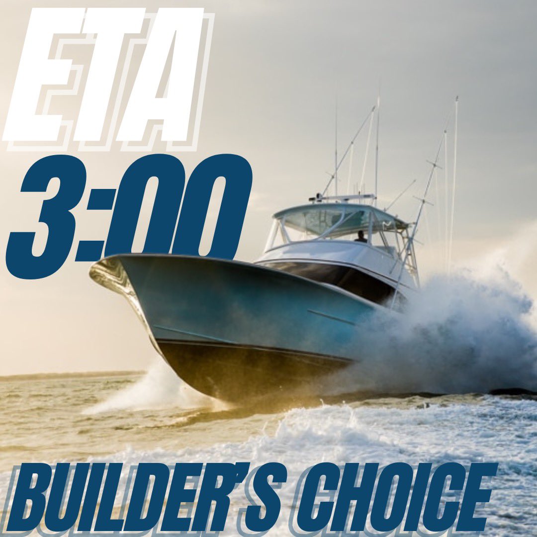 UPDATE 🚨 BUILDER’S CHOICE has boated a Blue Marlin 🚨 They’ll be at the scales around 3 PM 

TUNE IN to Big Rock TV 📺 for all the action!
