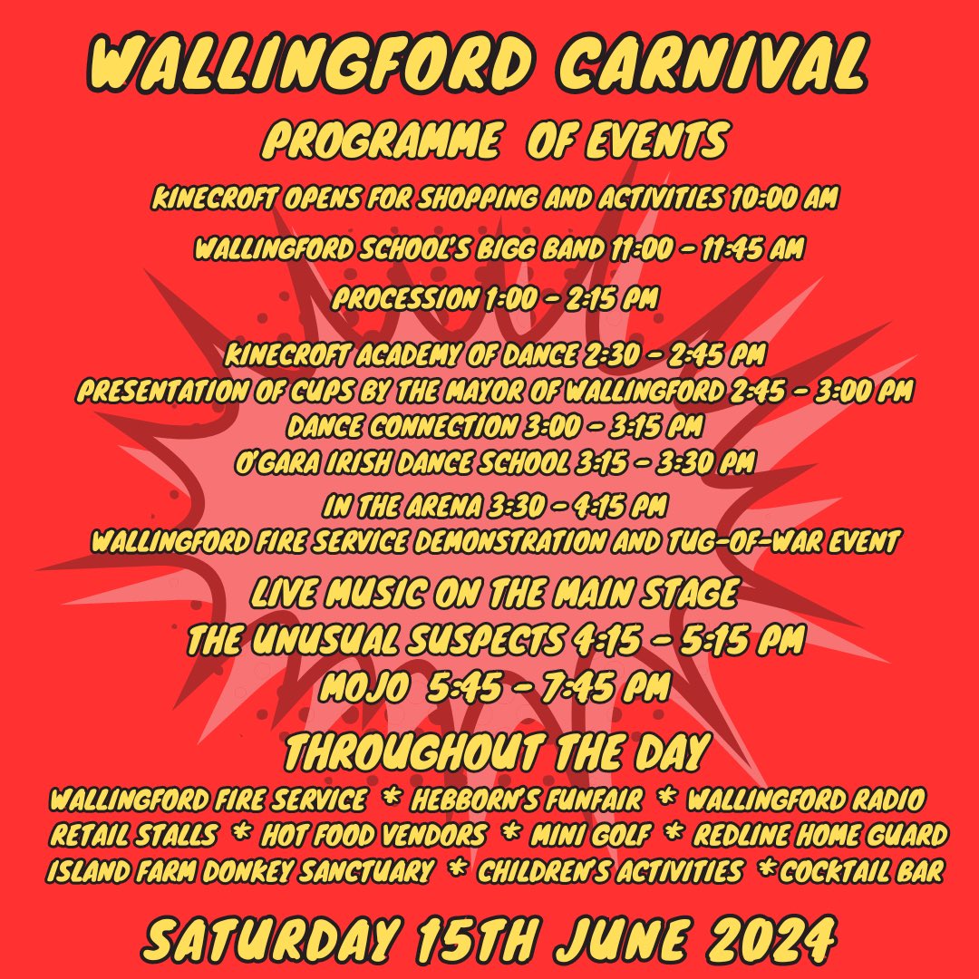 Wallingford Carnival tweet media
