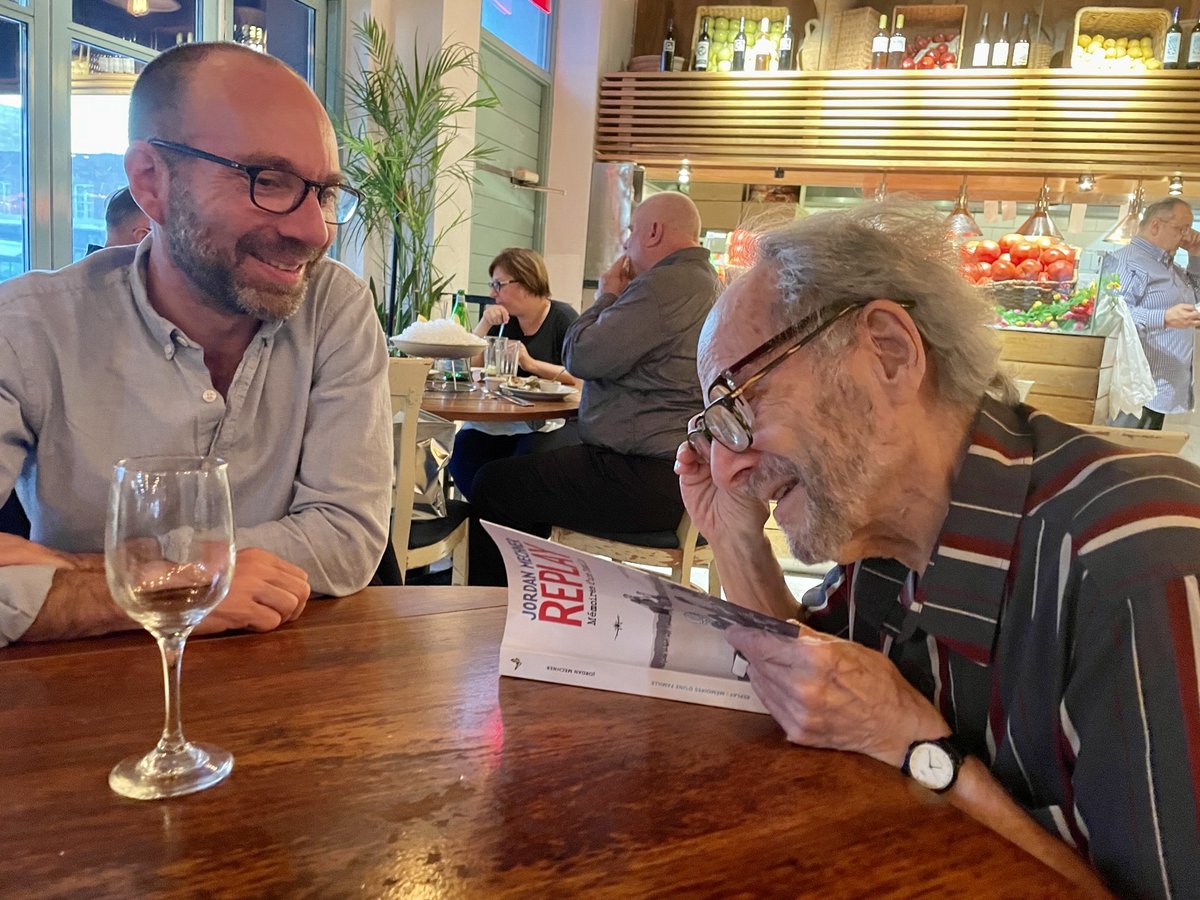 jmechner's tweet photo. Looking for a Father's Day gift for a dad who enjoys graphic novels, or video games, or World War I & II history, or intergenerational family stories?

My memoir REPLAY is ALL of the above!📕🎮💾👨‍👦‍👦
https://t.co/bsLWplOdYd

My dad has never played a video game or read a graphic novel before, but he loved this one. (Of course--he's in it!) Maybe yours will too...😎
