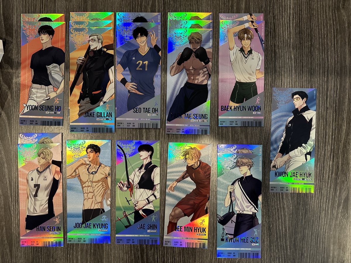 cozywulfe's tweet image. Missing Hee-Ryang, but other than that I got my one of my faves Jae-shin and Jae-Hyuk and two of Seung-ho! So I consider myself pretty lucky. ☺️

#lezhintickets #blmerch