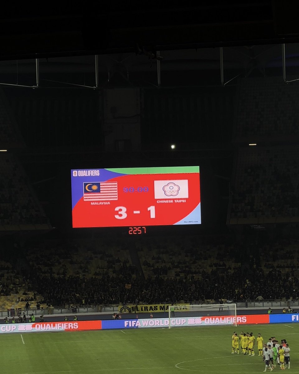 AyraMessi's tweet photo. Good game Harimau Malaya 🇲🇾🐯 https://t.co/EY7TAJsxcL