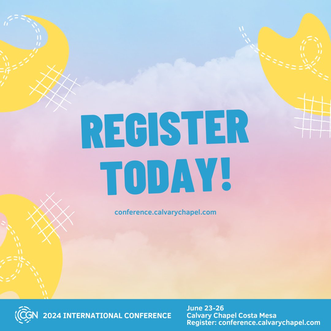 CGlobalNetwork's tweet image. We're thrilled for the little ones to soak up knowledge at this year's CGN Conference! @ChildEvangelism is offering something truly unique: empowering kids to share the Gospel! Sign up today for an inspiring experience for both you and your children!

conference.calvarychapel.com