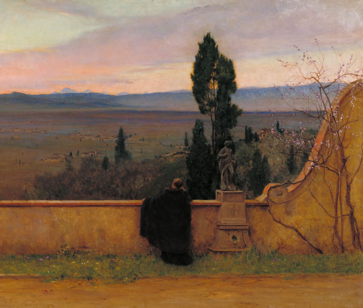 Where has been your favourite sunset? ☀️

🎨 Matthew Ridley Corbet, Val d’Arno: Evening, exhibited 1901. Tate Collection