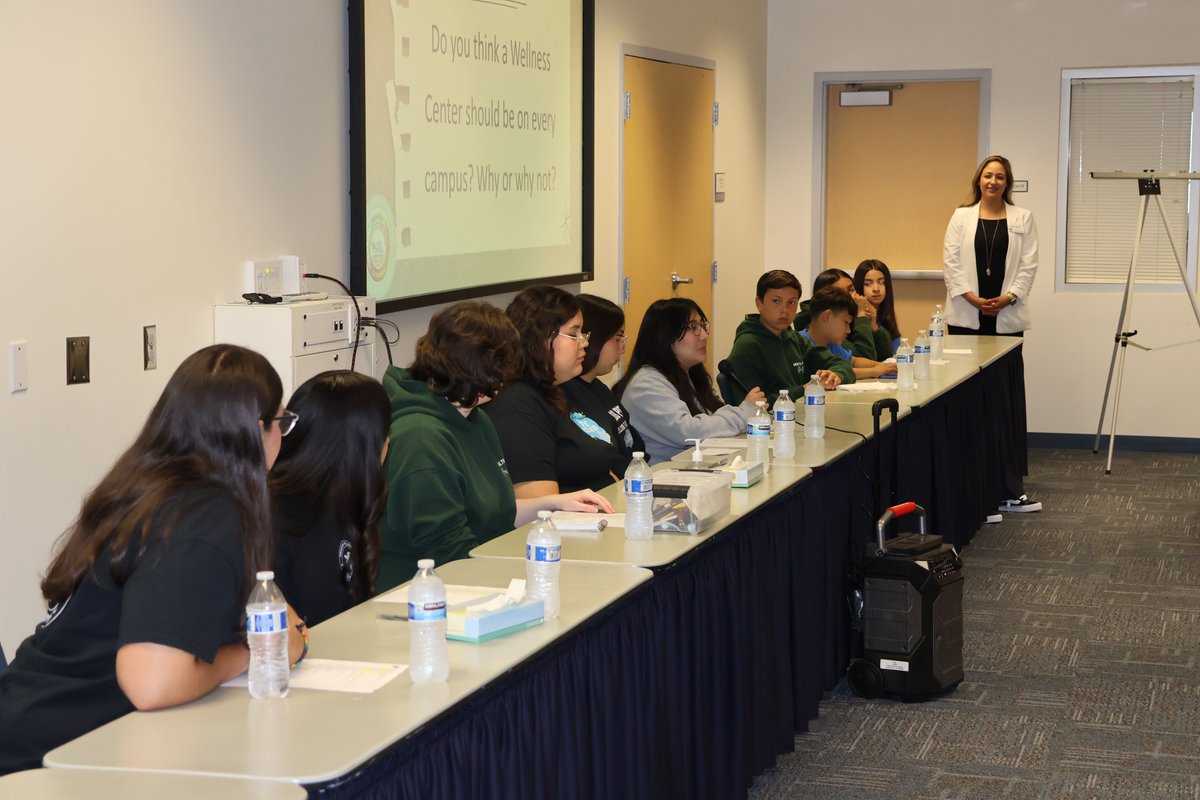Thank you to the wonderful Wellness Peers who shared their experiences supporting student well-being at the meeting of the Student Behavioral Health Incentive Program (SBHIP) today at VCOE.