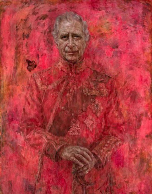 Animal Activists Deface King's Portrait