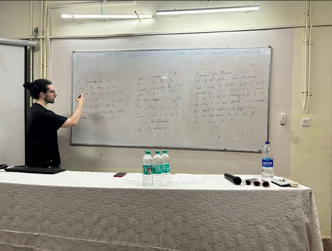 IITGoaofficial's tweet image. The 10th Indian School on Logic and its Applications was held at IIT Goa from June 3-7, 2024! Students from diverse fields like Math, Philosophy, CS, Linguistics, and more came together for a week of learning and collaboration. #LogicSchool2024 #IITGoa #InterdisciplinaryStudies