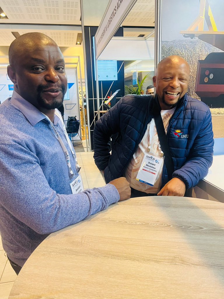 TE_Transnet's tweet photo. Transnet Engineering at the 46th @SAPICS01 2024 conference in Cape Town
#transnetengineering
#think_te https://t.co/7KZJ1PWDMu
