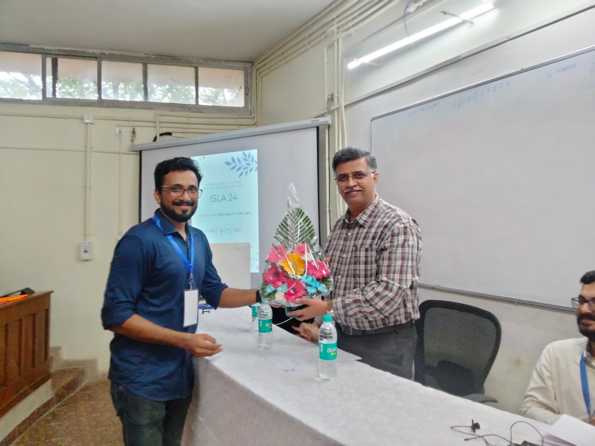 IITGoaofficial's tweet image. The 10th Indian School on Logic and its Applications was held at IIT Goa from June 3-7, 2024! Students from diverse fields like Math, Philosophy, CS, Linguistics, and more came together for a week of learning and collaboration. #LogicSchool2024 #IITGoa #InterdisciplinaryStudies