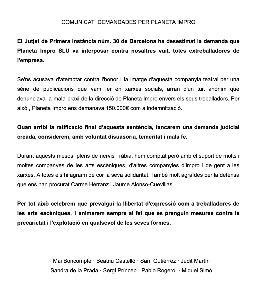 Som 8 Demandades tweet media