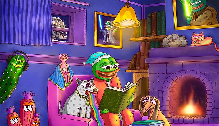 ZeusOnSOLCTO's tweet photo. I miss the days when $PEPE used to read me stories. Now I am the $ZEUS 📈 https://t.co/RRkcbsYjCq
