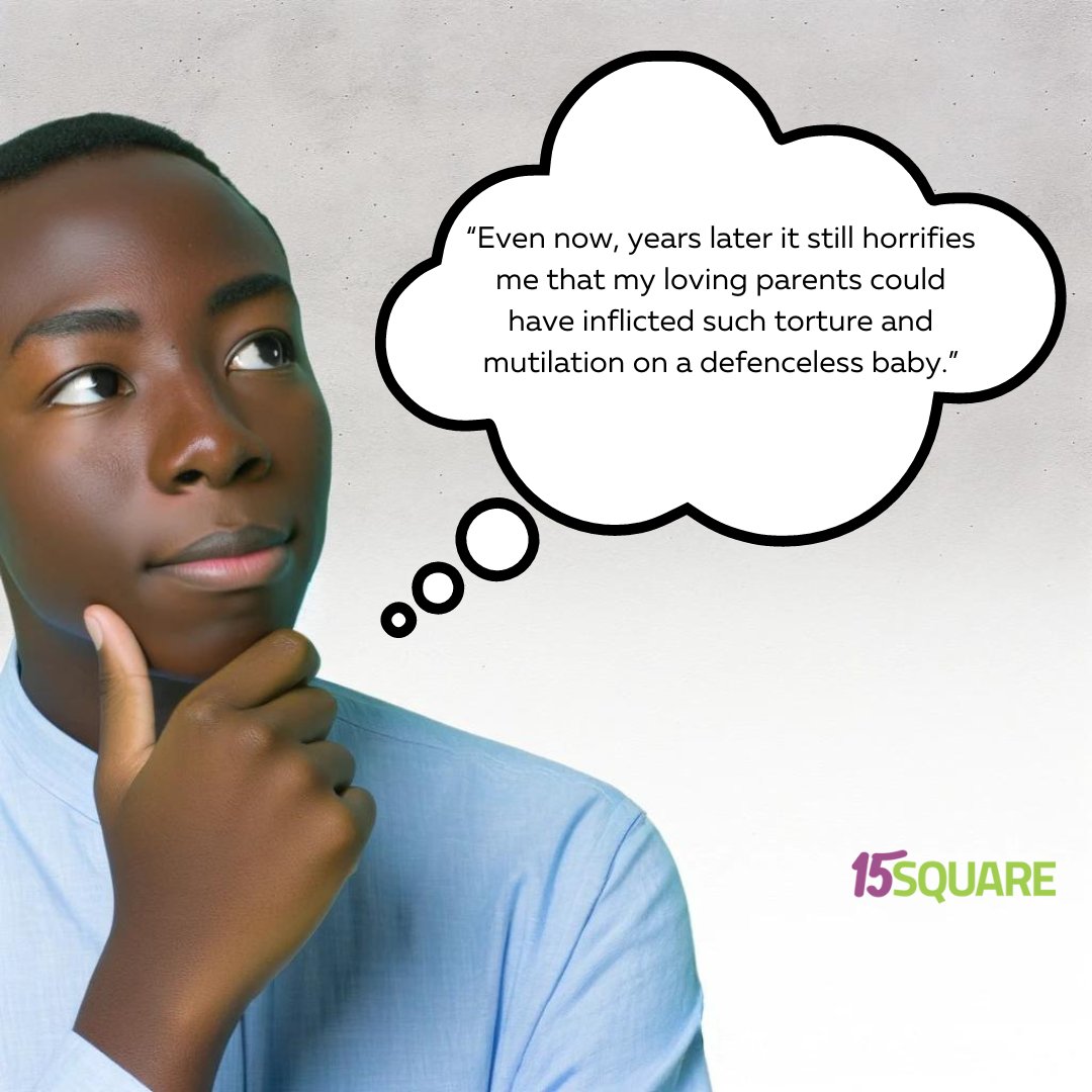 15__Square's tweet photo. "Understanding the impacts of circumcision changed my life. It's important to share these stories to raise awareness." - ST, 15square Member #CircumcisionHarm #BodilyAutonomy #15square https://t.co/fXvV8hsG9e
