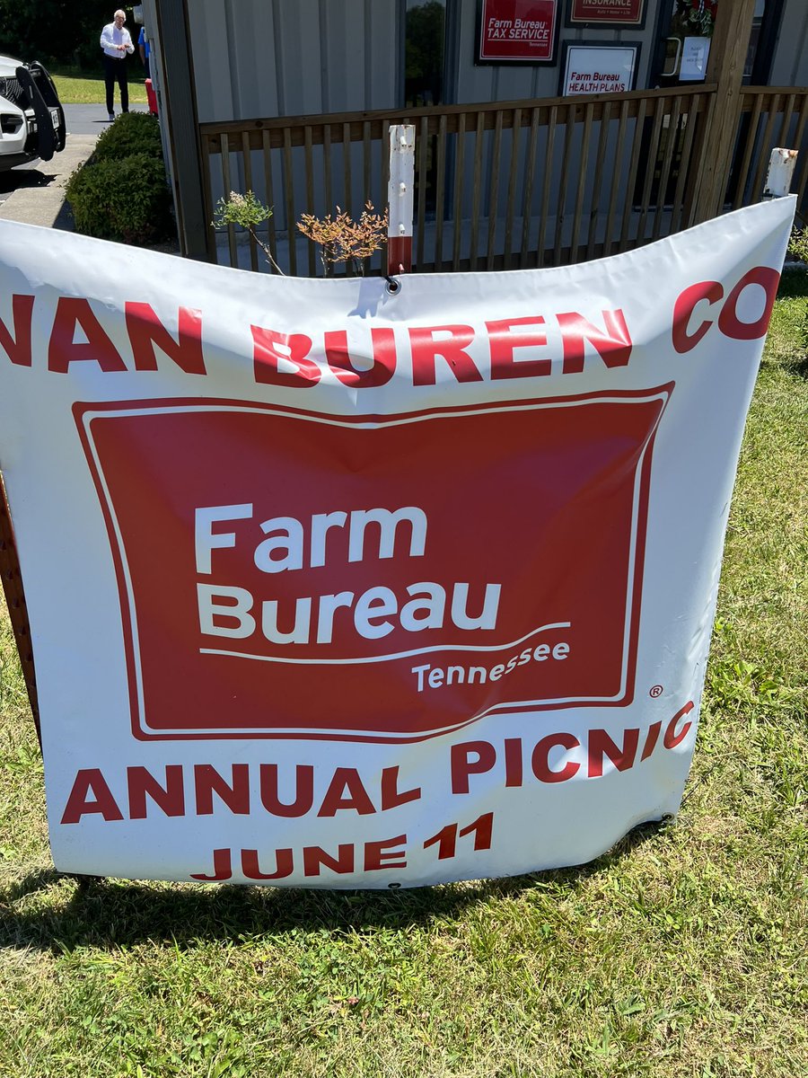 Wonderful day for the Van Buren County Farm Bureau picnic. Great food and great company! #TNSen15 #iFarmiVote